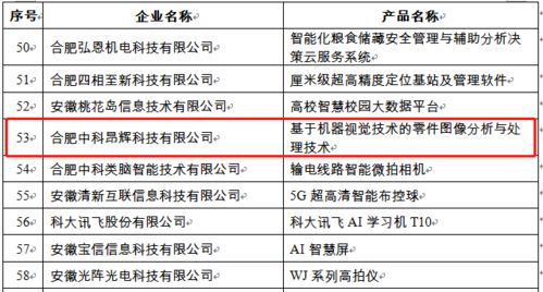 喜報！園區多家企業產品入選安徽省第九批信息消費創新產品名單